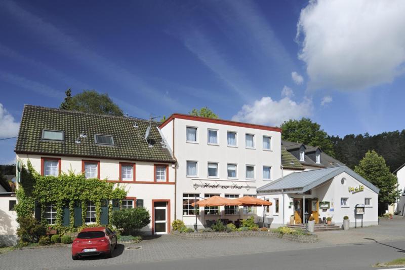 Hotel Zur Post Deudesfeld Bagian luar foto